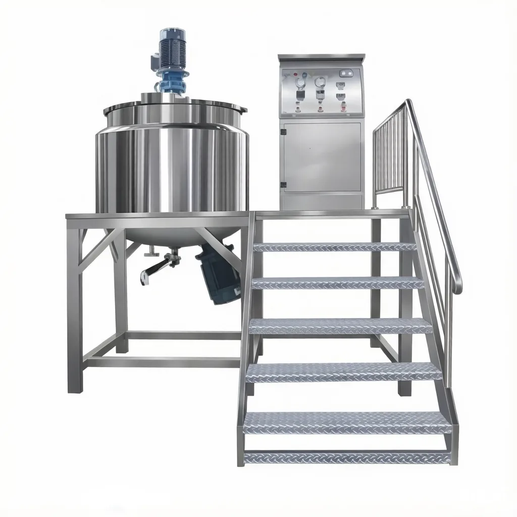Single layer mixing pot